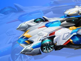 qq飞车北极光(飞车北极惊雷)