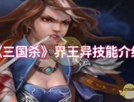 三国杀王异(三国杀王异台词)