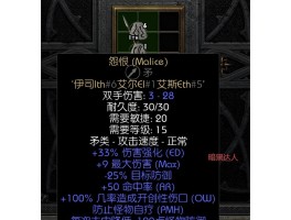 暗黑符文之语(暗黑符文之语大全及合成公式)