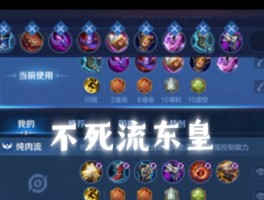 皇子打野出装(皇子打野出装符文)