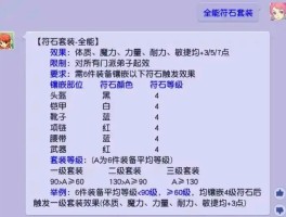 梦幻西游符石(梦幻西游符石套装)