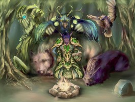 魔兽德鲁伊(魔兽德鲁伊飞行形态怎么学)